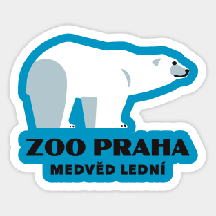 WHITE BEAR_ZOO PRAHA Sticker